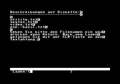Screenshot Ausgabe 1/1992