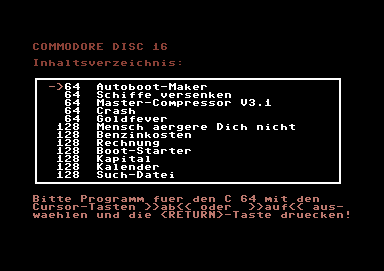 Screenshot Ausgabe 16