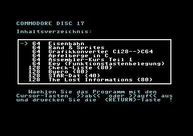 Screenshot Ausgabe 17