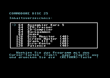 Screenshot Ausgabe 25