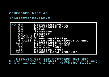 Screenshot Ausgabe 45
