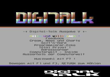 Screenshot Ausgabe 005 – Jänner 1994