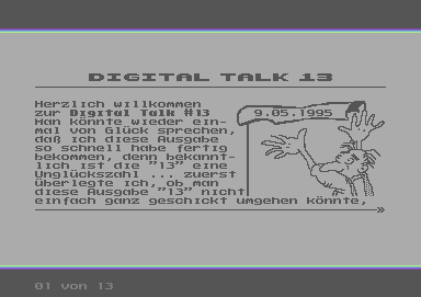 Screenshot Ausgabe 013 – Mai 1995
