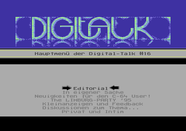 Screenshot Ausgabe 016 – August 1995