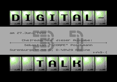 Screenshot Ausgabe 031 – Juni 1998
