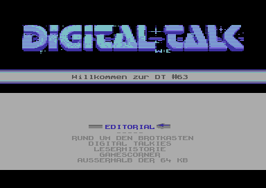 Screenshot Ausgabe 063 – Oktober 2003