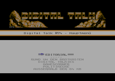 Screenshot Ausgabe 074 – August 2005