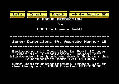 Screenshot Ausgabe 15
