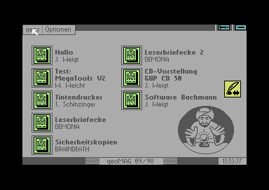 Screenshot Ausgabe 15 – September 1998
