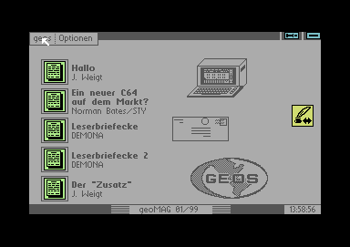 Screenshot Ausgabe 17 – Jänner 1999