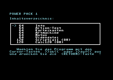 Screenshot Ausgabe 1/1992