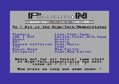 Screenshot Ausgabe 02 – Jänner 1996