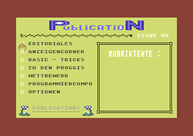 Screenshot Ausgabe 05 – April 1996