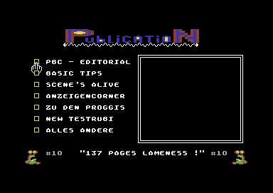 Screenshot Ausgabe 10 – September 1996