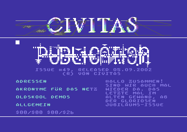 Screenshot Ausgabe 49 – September 2002