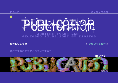 Screenshot Ausgabe 50 – September 2003
