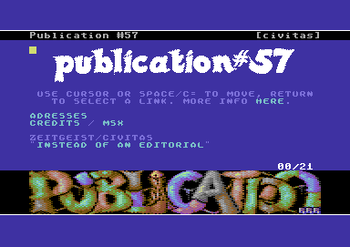 Screenshot Ausgabe 57 – Dezember 2005