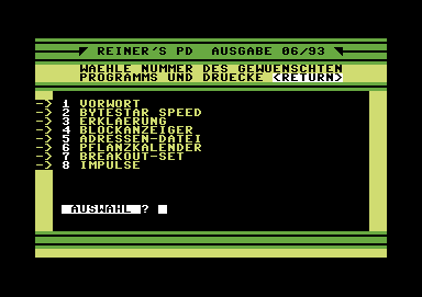 Screenshot Ausgabe 06 – 06/93
