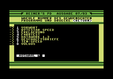 Screenshot Ausgabe 07 – 07/93