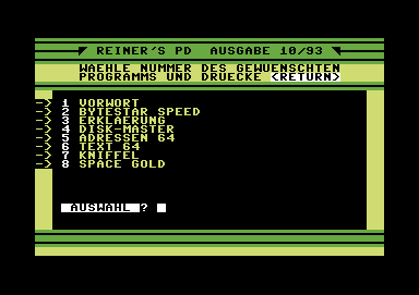 Screenshot Ausgabe 10 – 10/93