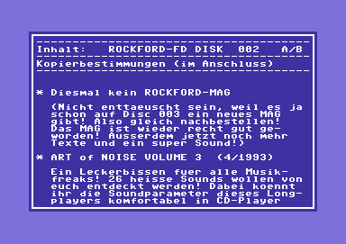 Screenshot Ausgabe 02 – Mai 1993