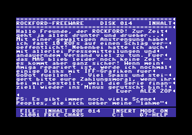Screenshot Ausgabe 14 – Mai 1994