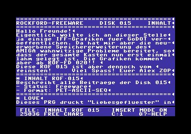 Screenshot Ausgabe 15 – Mai 1994