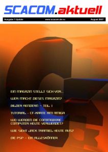Screenshot Ausgabe 01 – August 2007