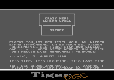 Screenshot Ausgabe 055 – Oktober 1998