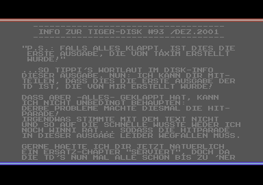 Screenshot Ausgabe 093 – Dezember 2001