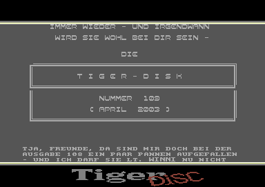 Screenshot Ausgabe 109 – April 2003