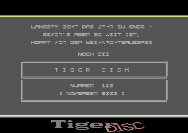 Screenshot Ausgabe 116 – November 2003