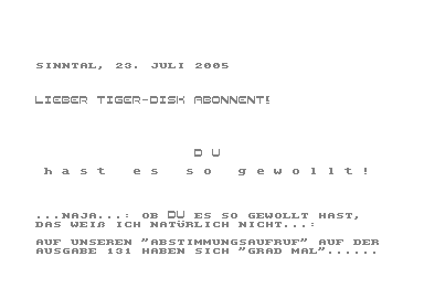 Screenshot Ausgabe 132 – März 2005