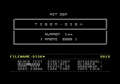 Screenshot Ausgabe 144 – März 2006