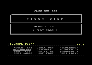 Screenshot Ausgabe 147 – Juni 2006