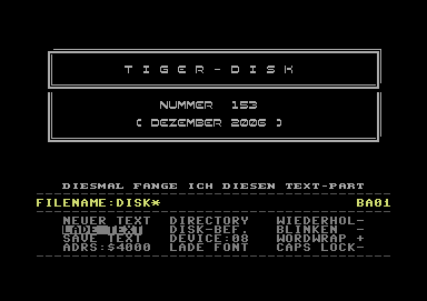 Screenshot Ausgabe 153 – Dezember 2006