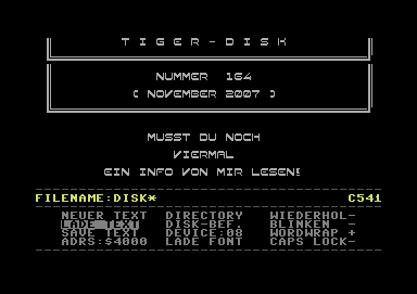 Screenshot Ausgabe 164 – November 2007