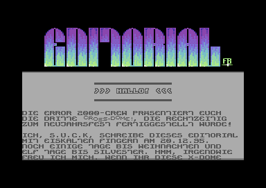 Screenshot Ausgabe 03 – Dezember 1995