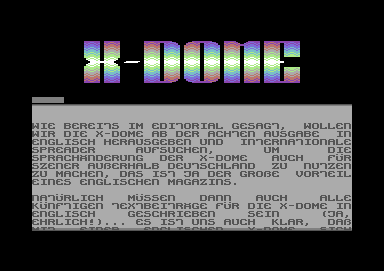 Screenshot X-Dome